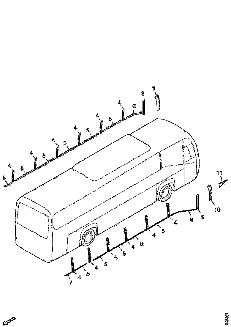 Buy 2024587 WINDOW PANEL SCANIA