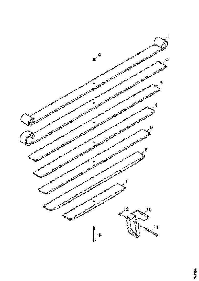 Buy 2026086 LEAF SPRING SCANIA