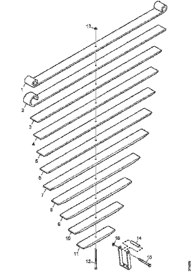 Buy 2026101 LEAF SPRING SCANIA