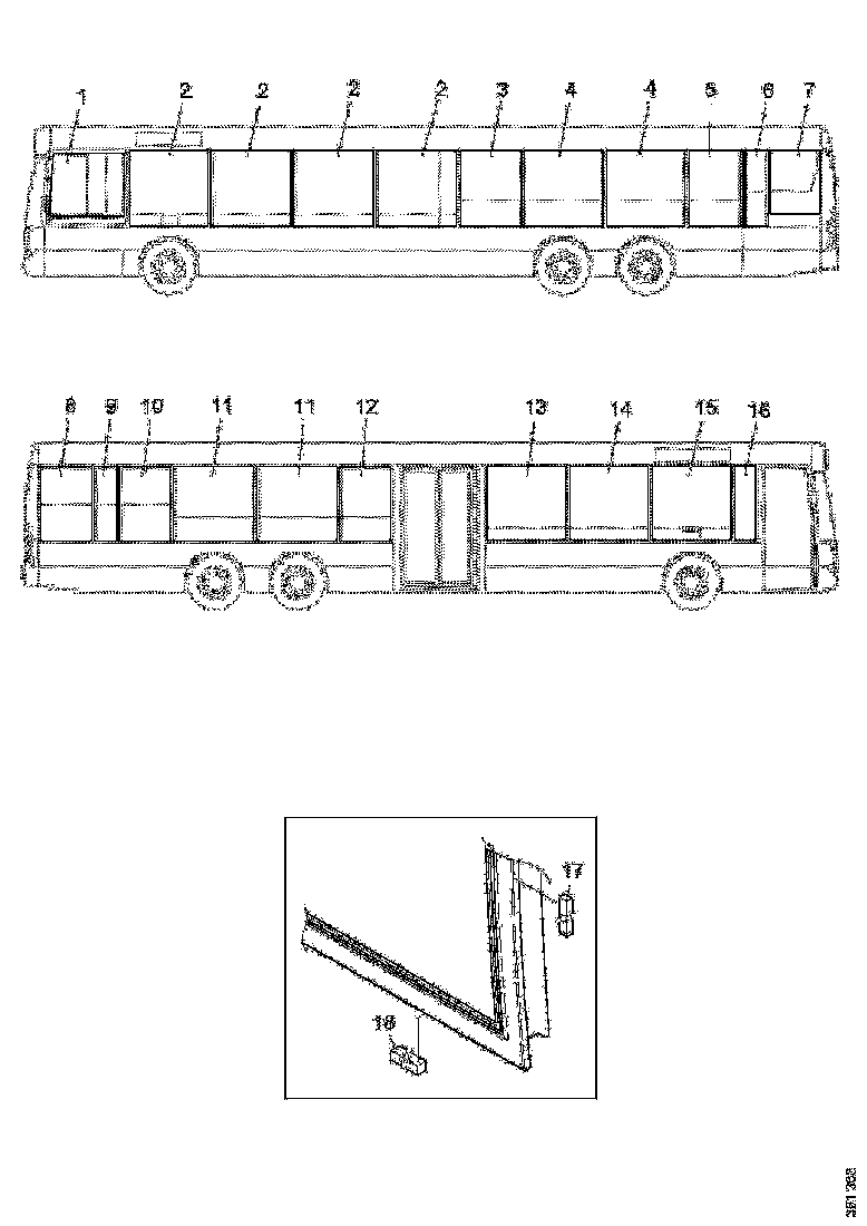 Buy 2028538 SIDE WINDOW THERMOPANE SCANIA