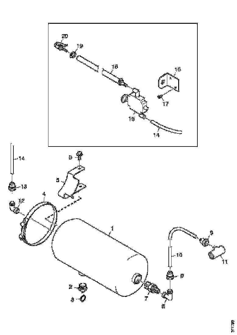 Buy 2030203 BRACKET SCANIA