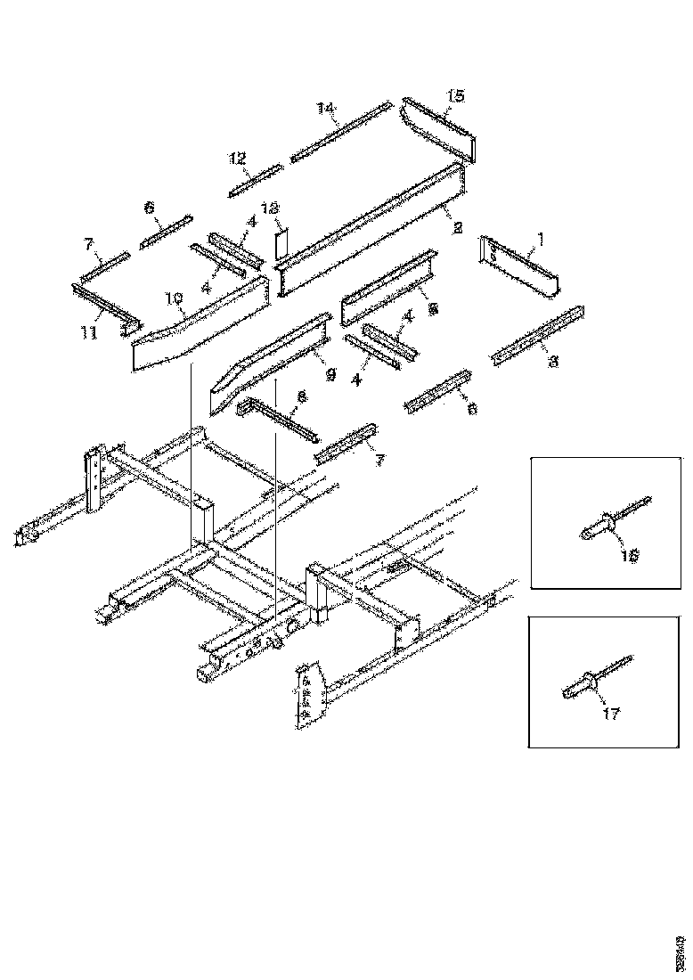 Buy 2030355 FLOOR SUPPORT SCANIA