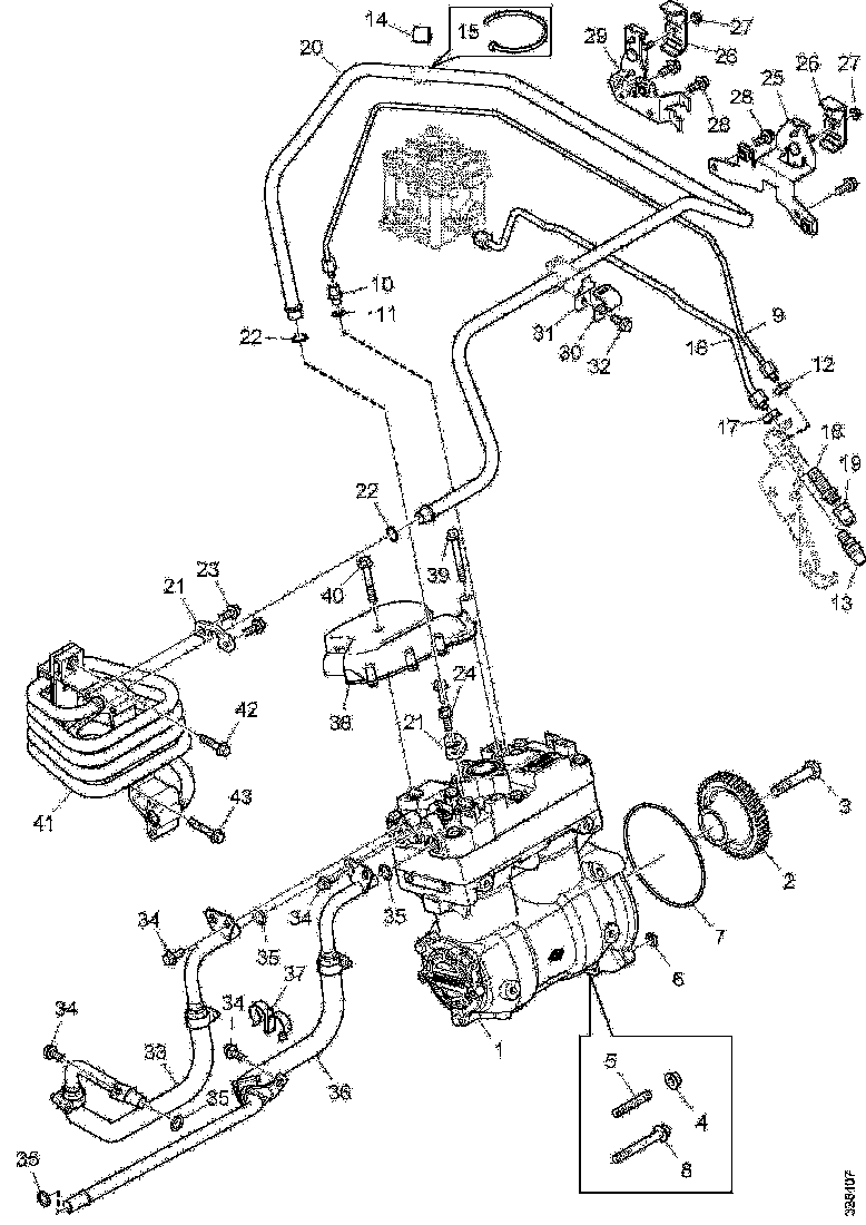 Buy 2030407 AIR PIPE SCANIA