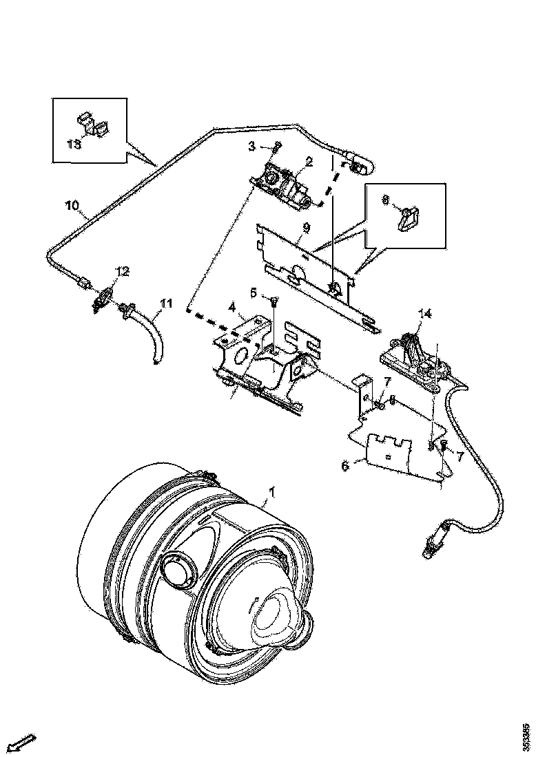 Buy 2030701 BRACKET SCANIA