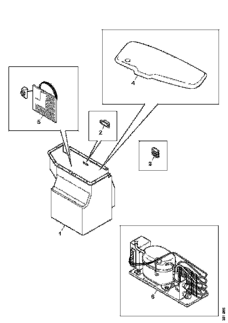 Buy 2031723 REFRIGERATOR SCANIA