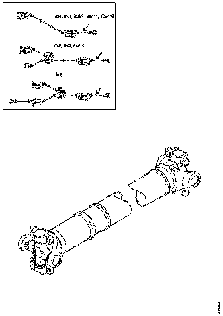 Buy 2032308 PROPELLER SHAFT SCANIA