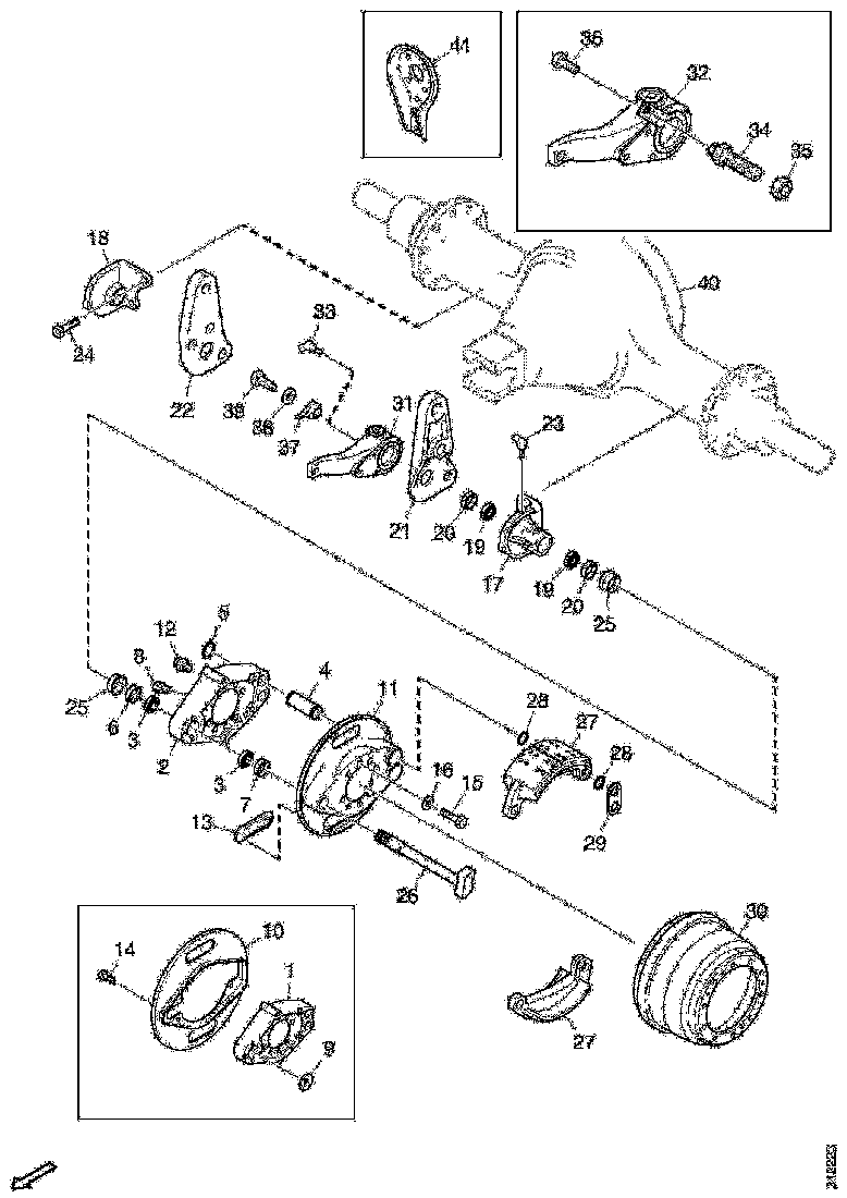 Buy 2032474 BRAKE SLACK ADJUSTER LH SCANIA