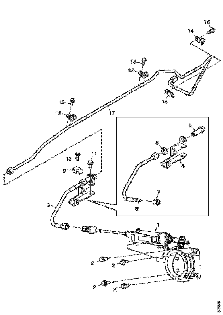 Buy 2032621 AIR PIPE SCANIA