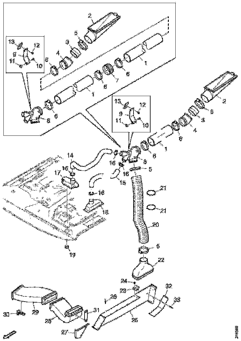 Buy 2033432 AIR DUCT SCANIA