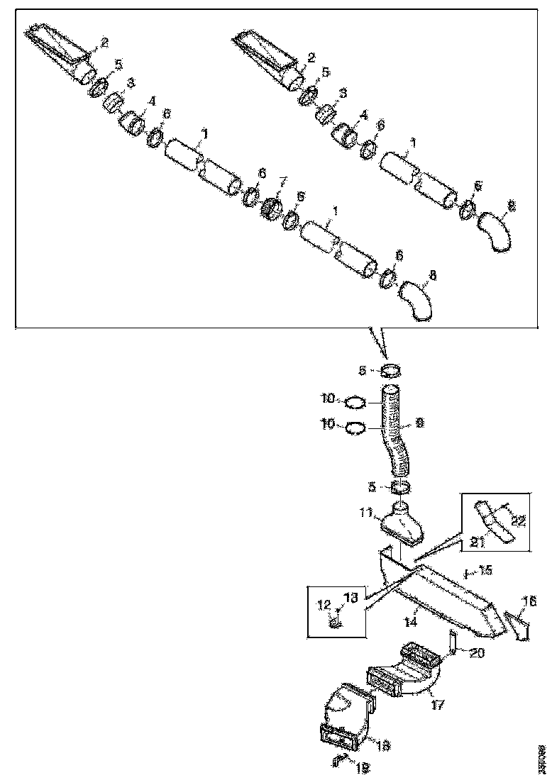 Buy 2033433 AIR DUCT SCANIA