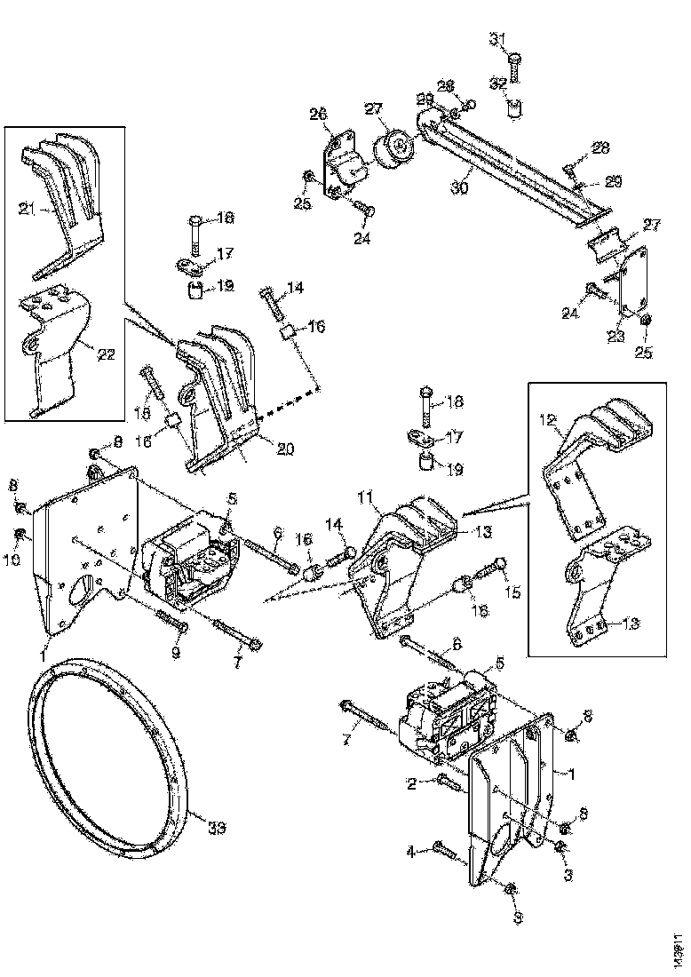 Buy 2033484 BRACKET SCANIA