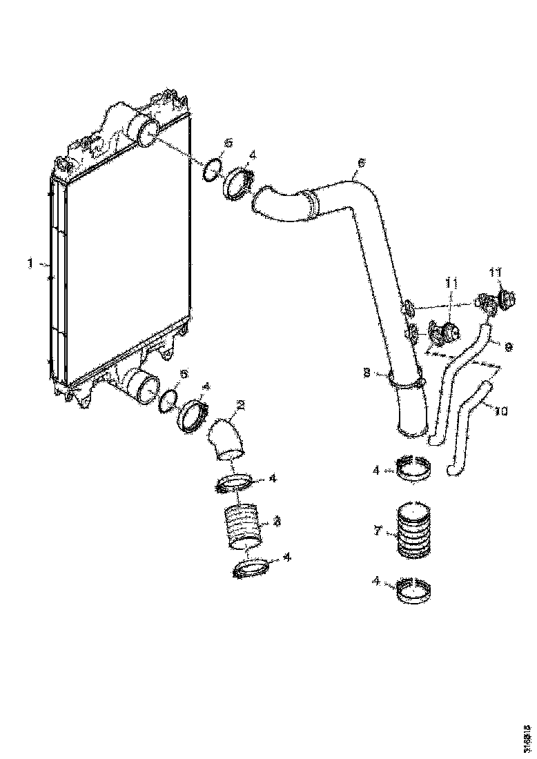 Buy 2033750 CHARGE AIR SCANIA