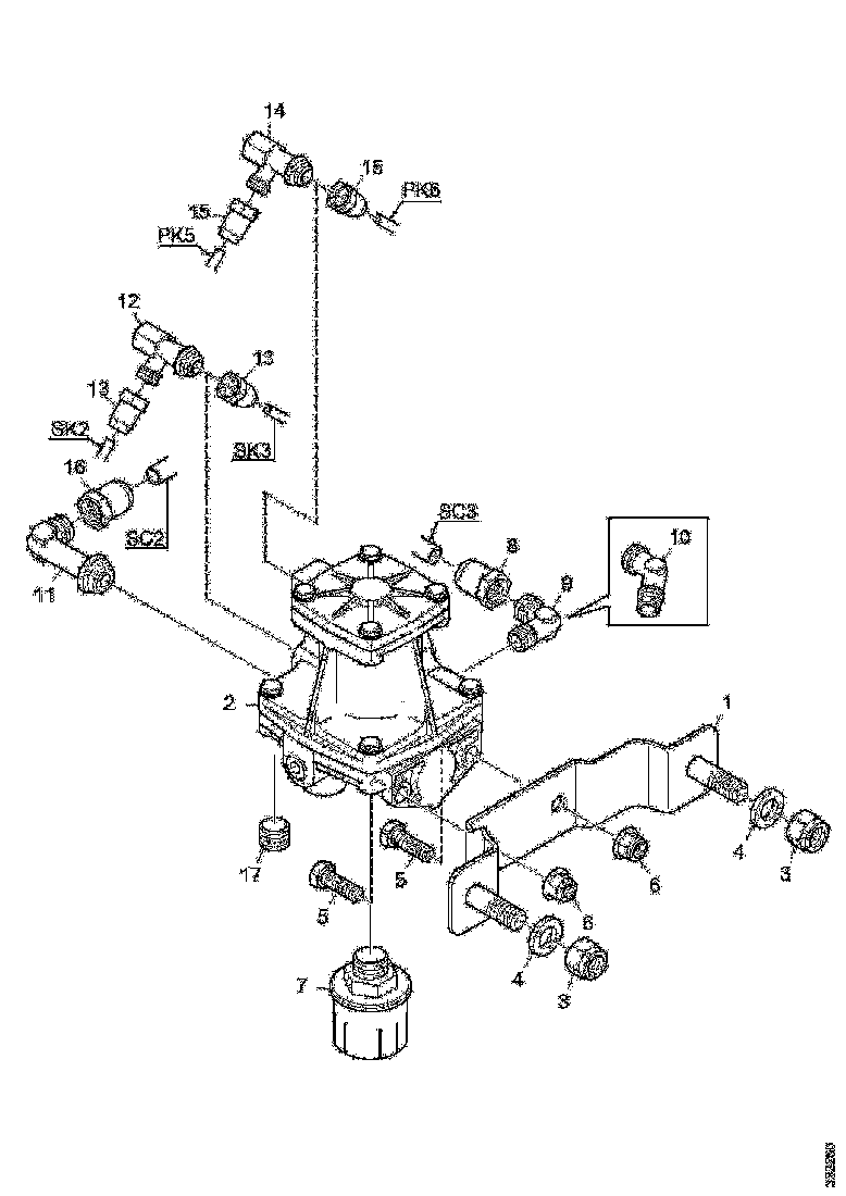 Buy 2035131 BRACKET SCANIA