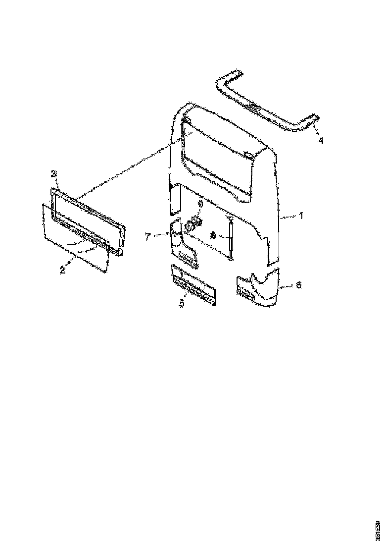 Buy 2035287 AIR DEFLECTOR SCANIA
