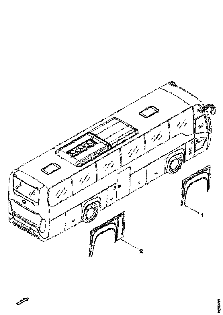 Buy 2035939 WHEEL HOUSING HATCH SCANIA