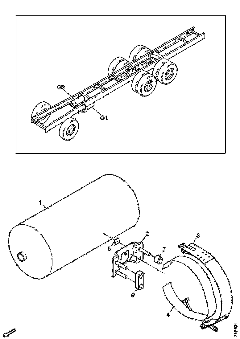 Buy 2037651 SPACING SL SCANIA