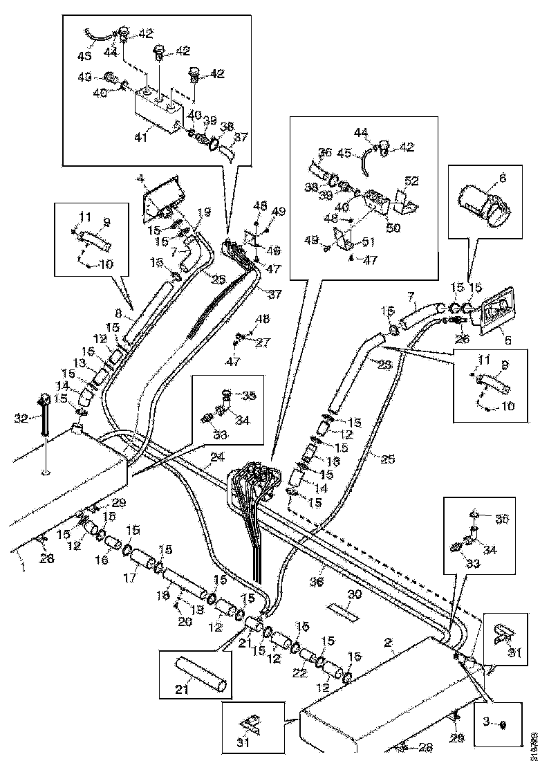 Buy 2038698 BLEED HOSE SCANIA