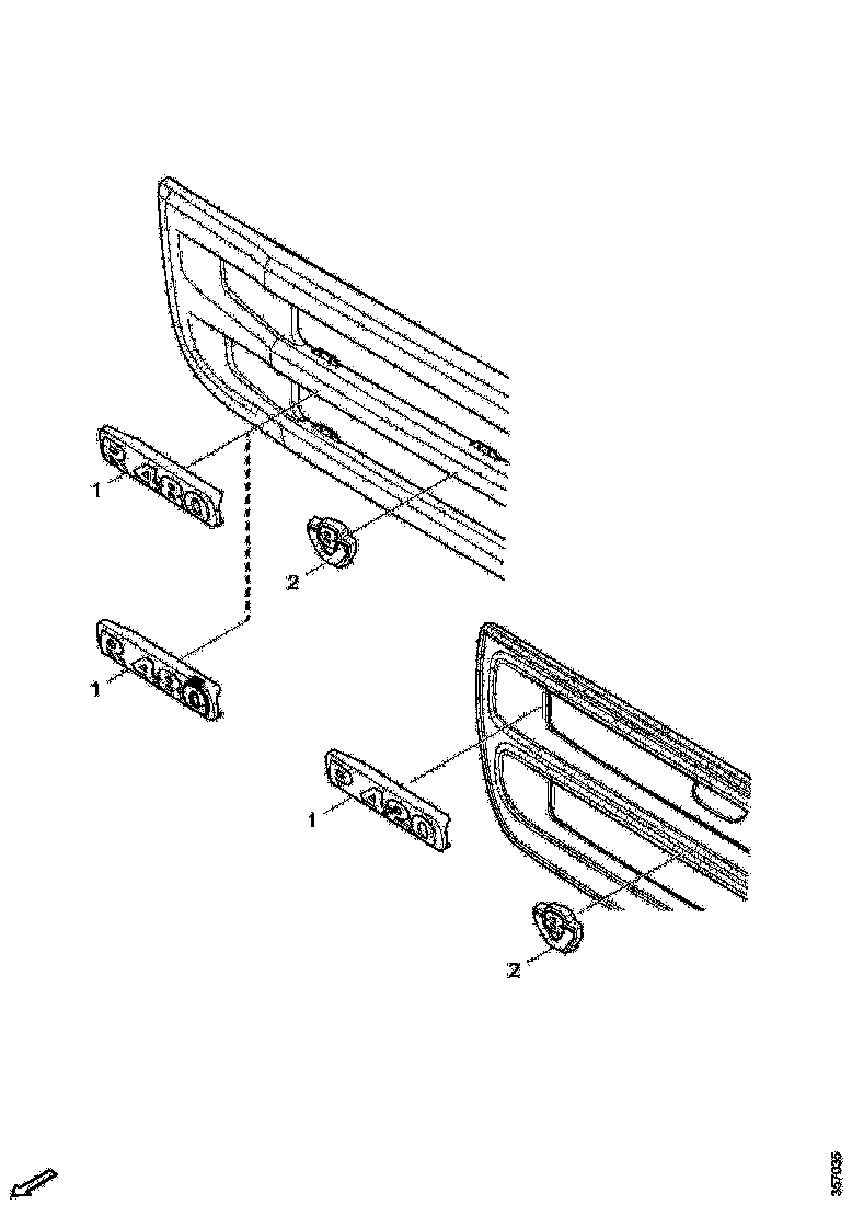 Buy 2039362 MODEL BADGE SCANIA