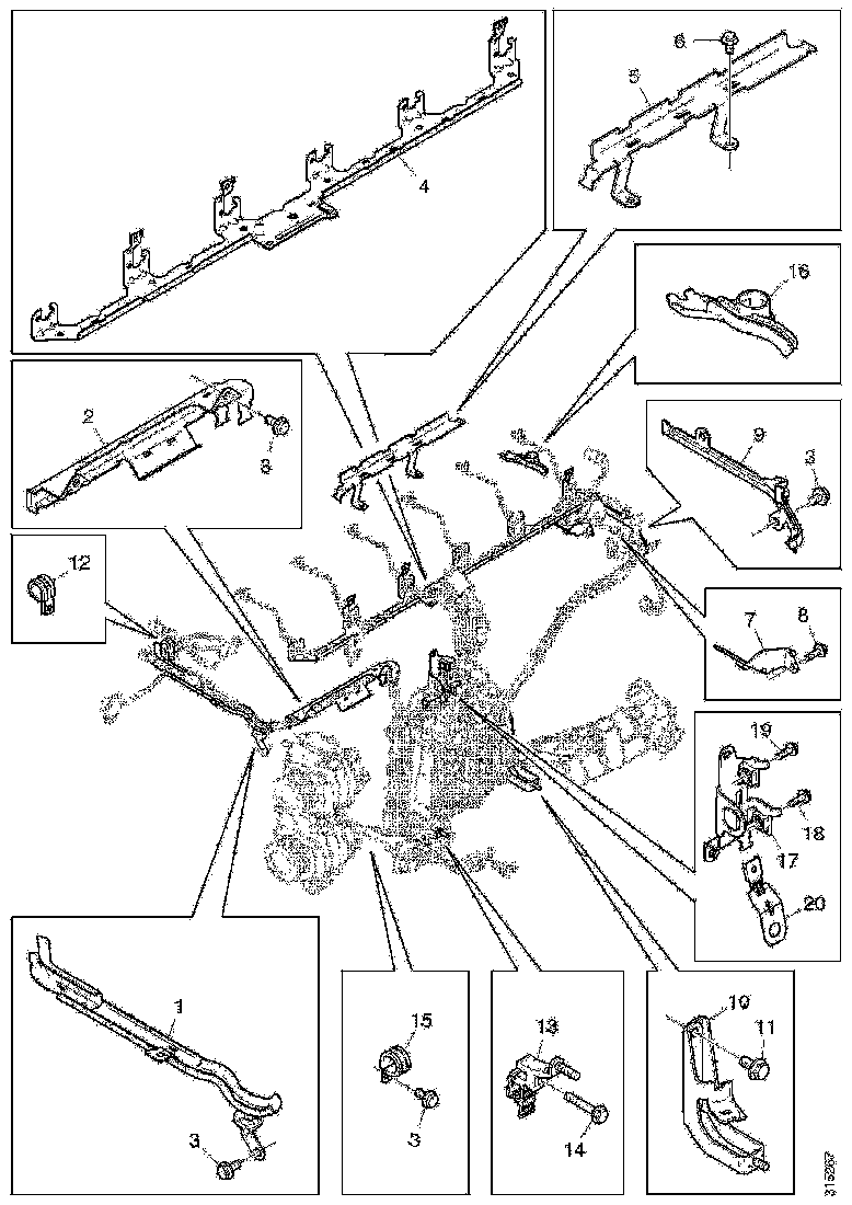 Buy 2040065 CABLE DUCT SCANIA