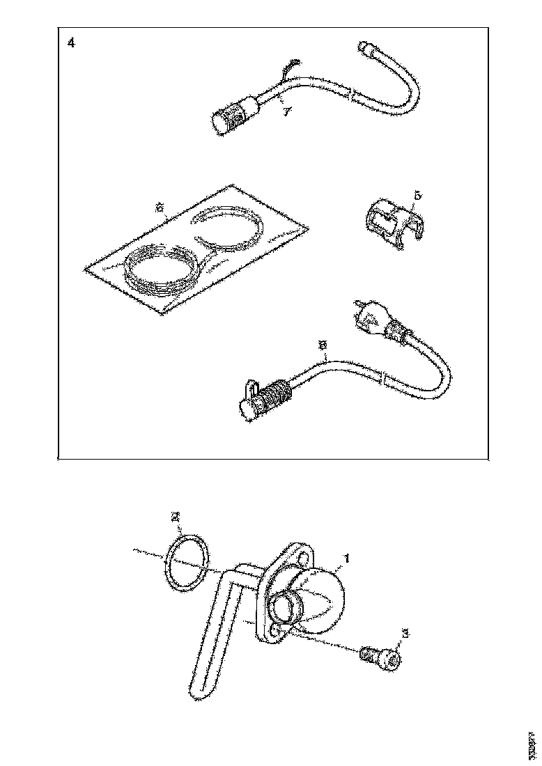 Buy 2040634 MOUNTING KIT SCANIA