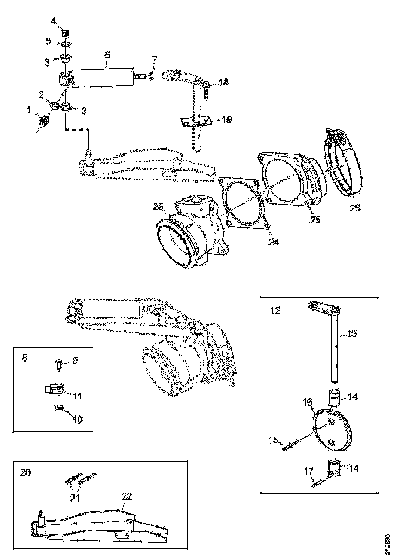Buy 2040873 REPAIR KIT SCANIA