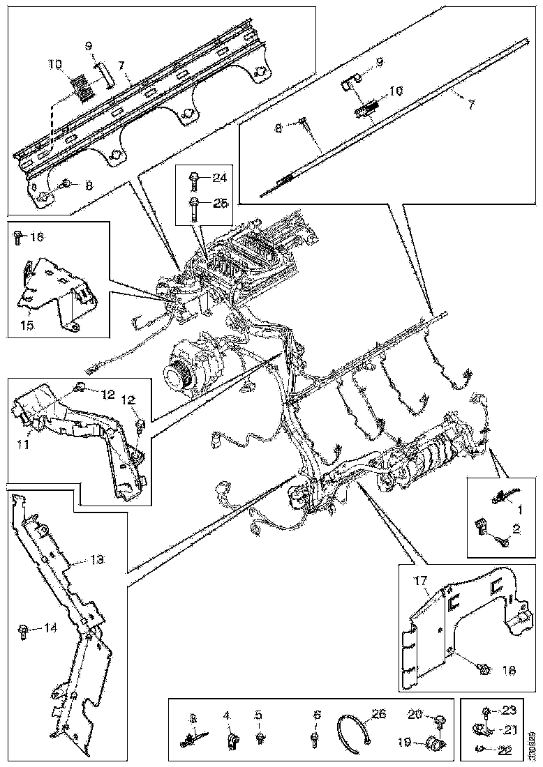 Buy 2043455 CABLE DUCT SCANIA