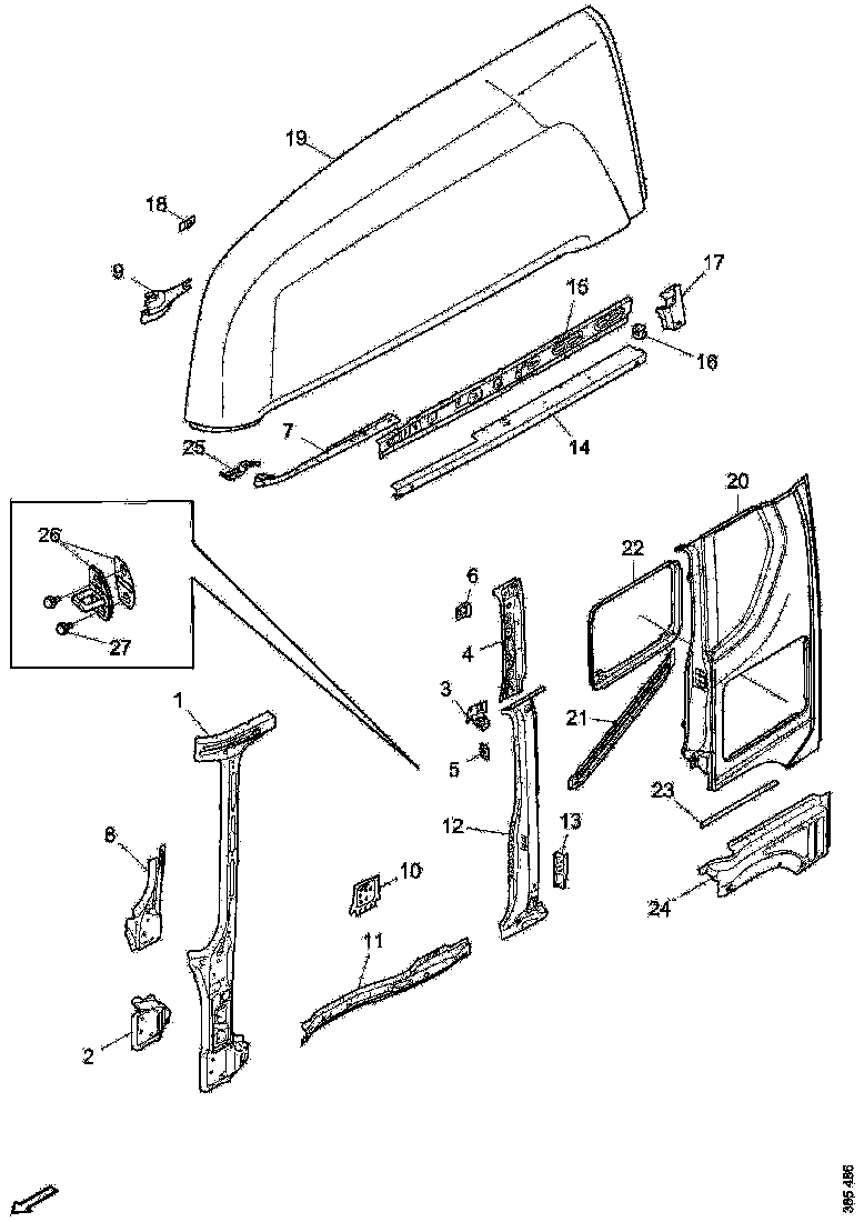 Buy 2045295 SIDE PANEL SCANIA