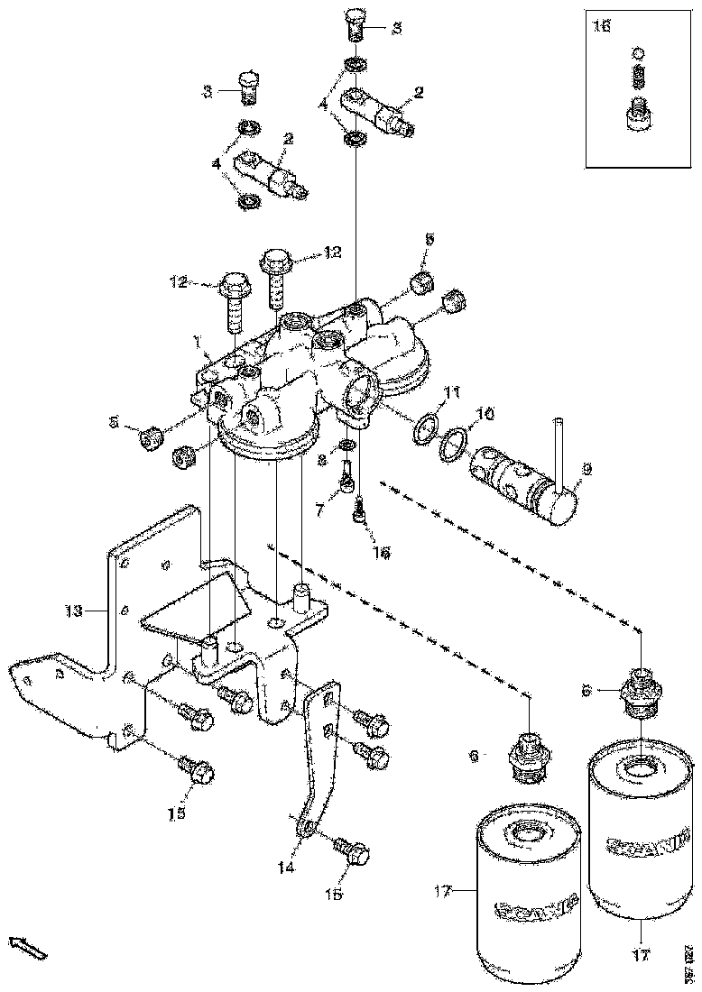 Buy 2045563 SET SCREW SCANIA