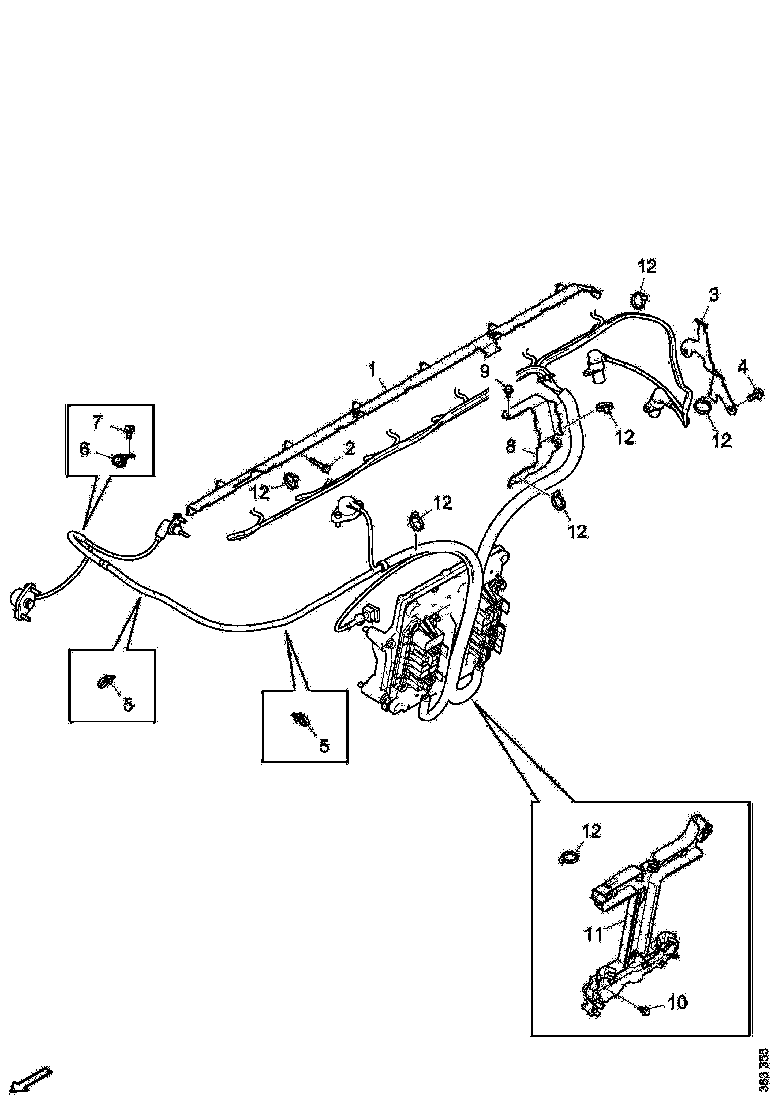 Buy 2046285 CABLE DUCT SCANIA