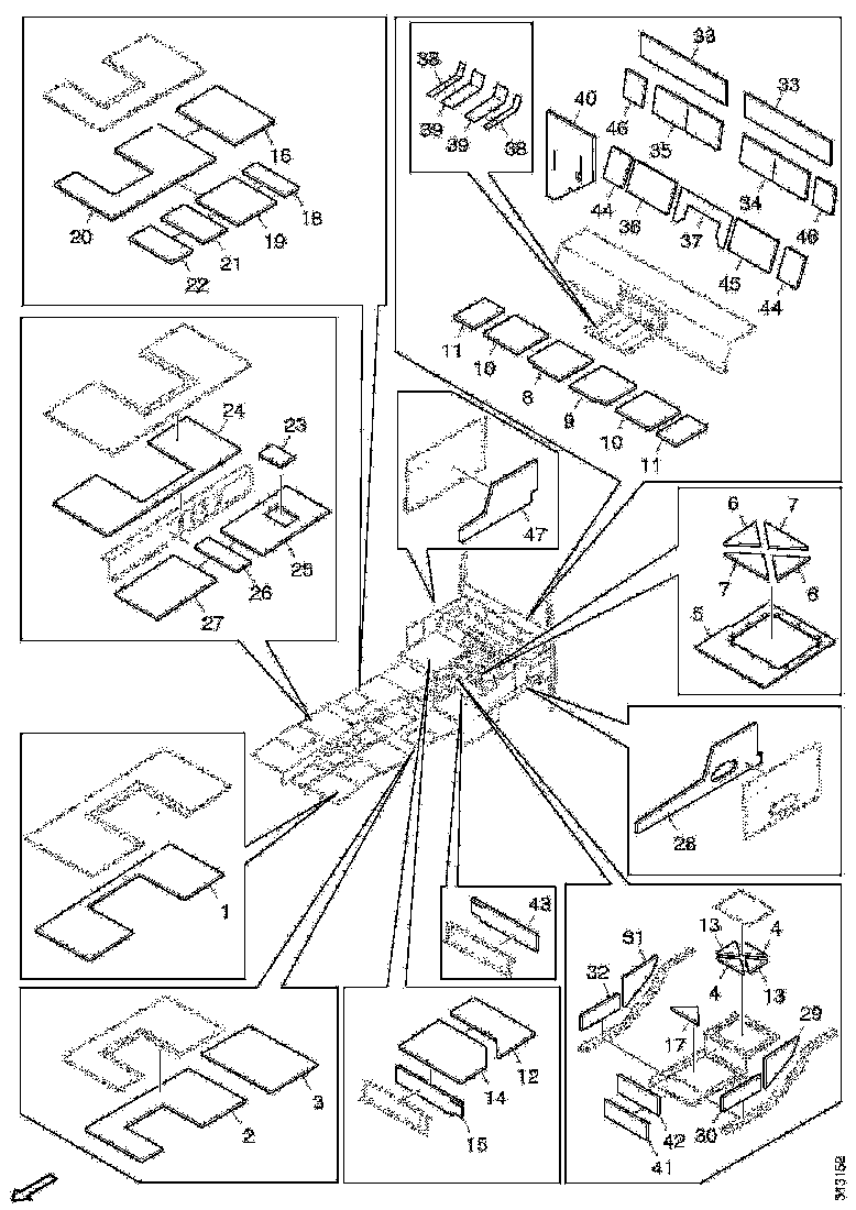 Buy 2051303 NOISE ABSORBENT SCANIA