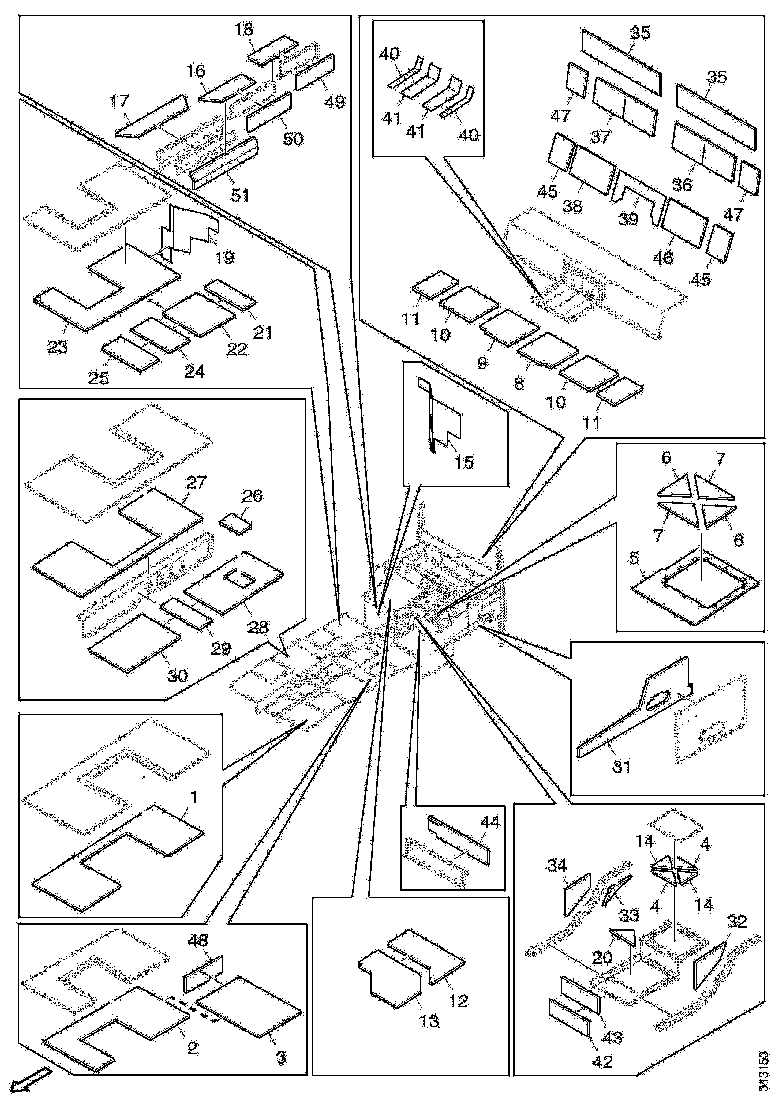 Buy 2051307 NOISE ABSORBENT SCANIA