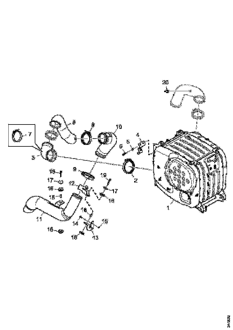 Buy 2052168 EXHAUST PIPE SCANIA