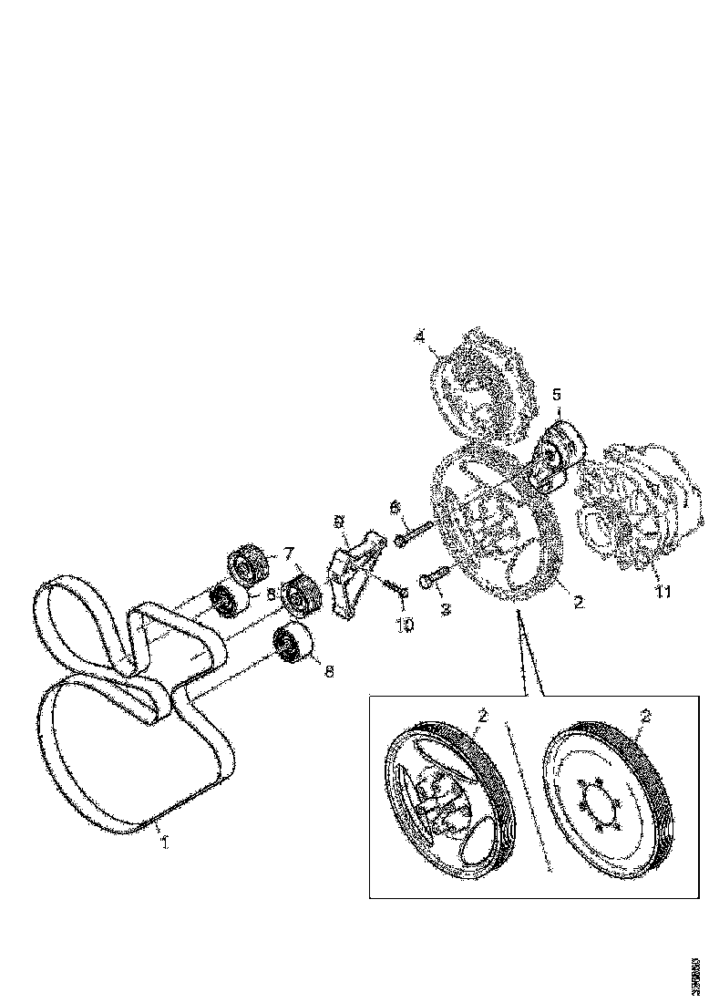 Buy 2052843 POLY V-BELT SCANIA