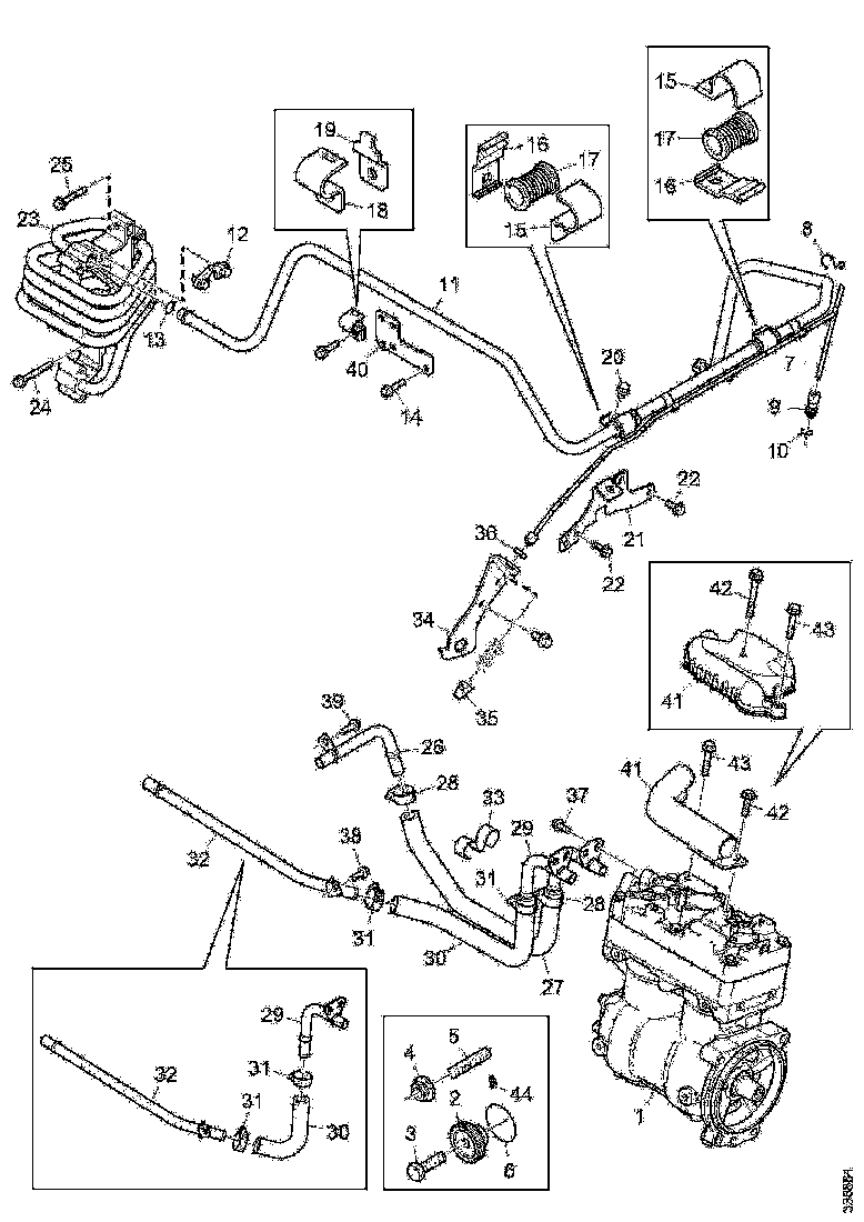 Buy 2053013 COOLANT PIPE SCANIA