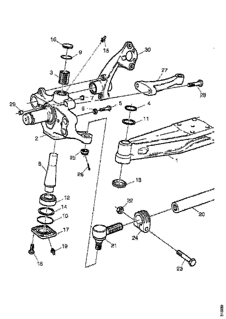 Buy 2053037 FRONT AXLE SCANIA