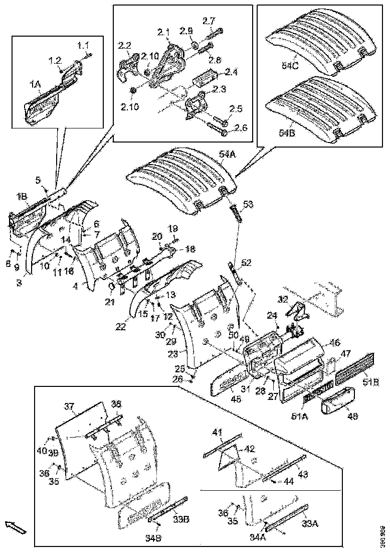 Buy 2054588 MUDGUARD BRACKET SCANIA