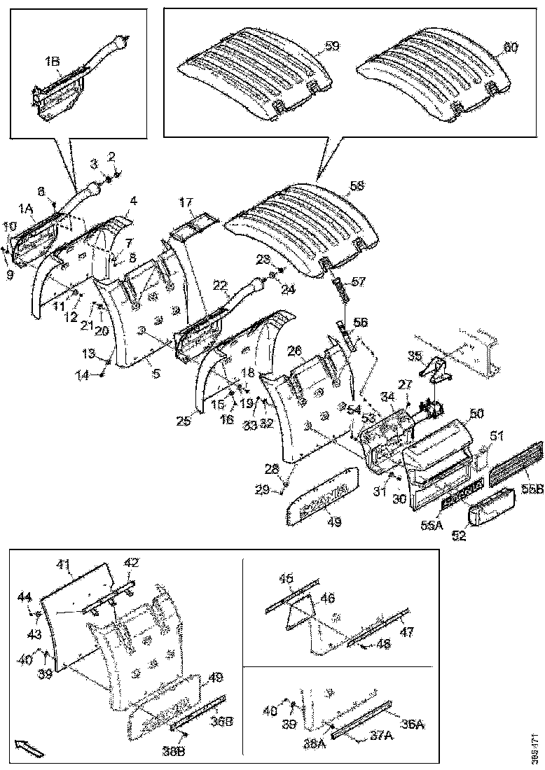 Buy 2054602 MUDGUARD BRACKET RH SCANIA