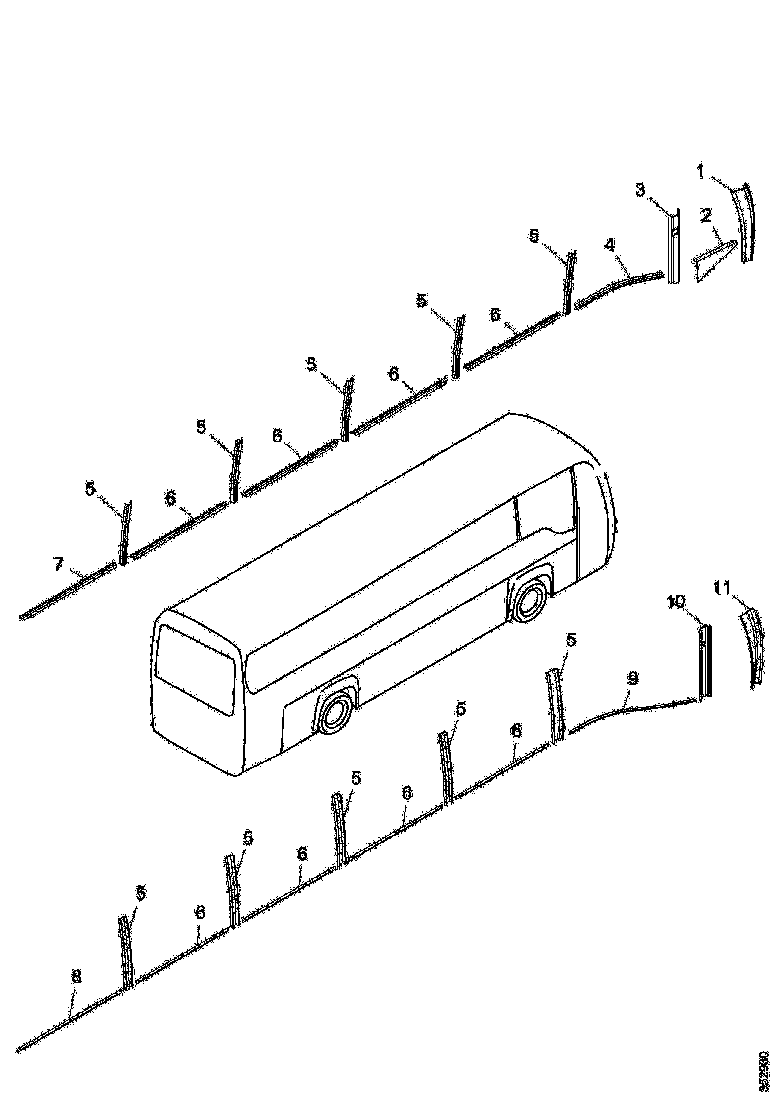 Buy 2055143 WINDOW PANEL SCANIA