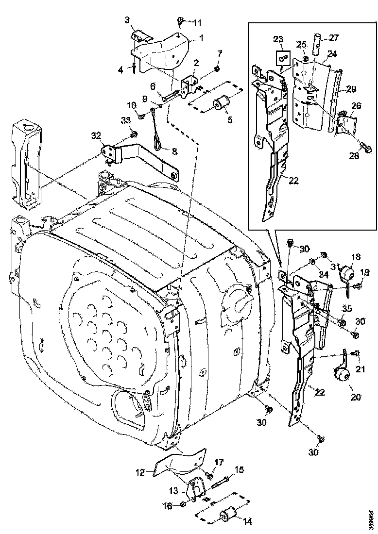 Buy 2055965 BRACKET SCANIA