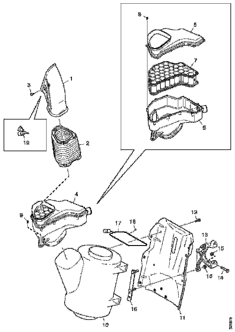 Buy 2056137 PRECLEANER SCANIA