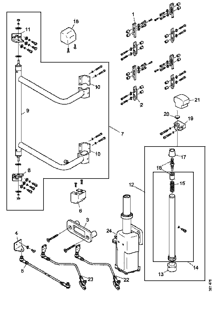 Buy 2056522 DOOR SHAFT SCANIA