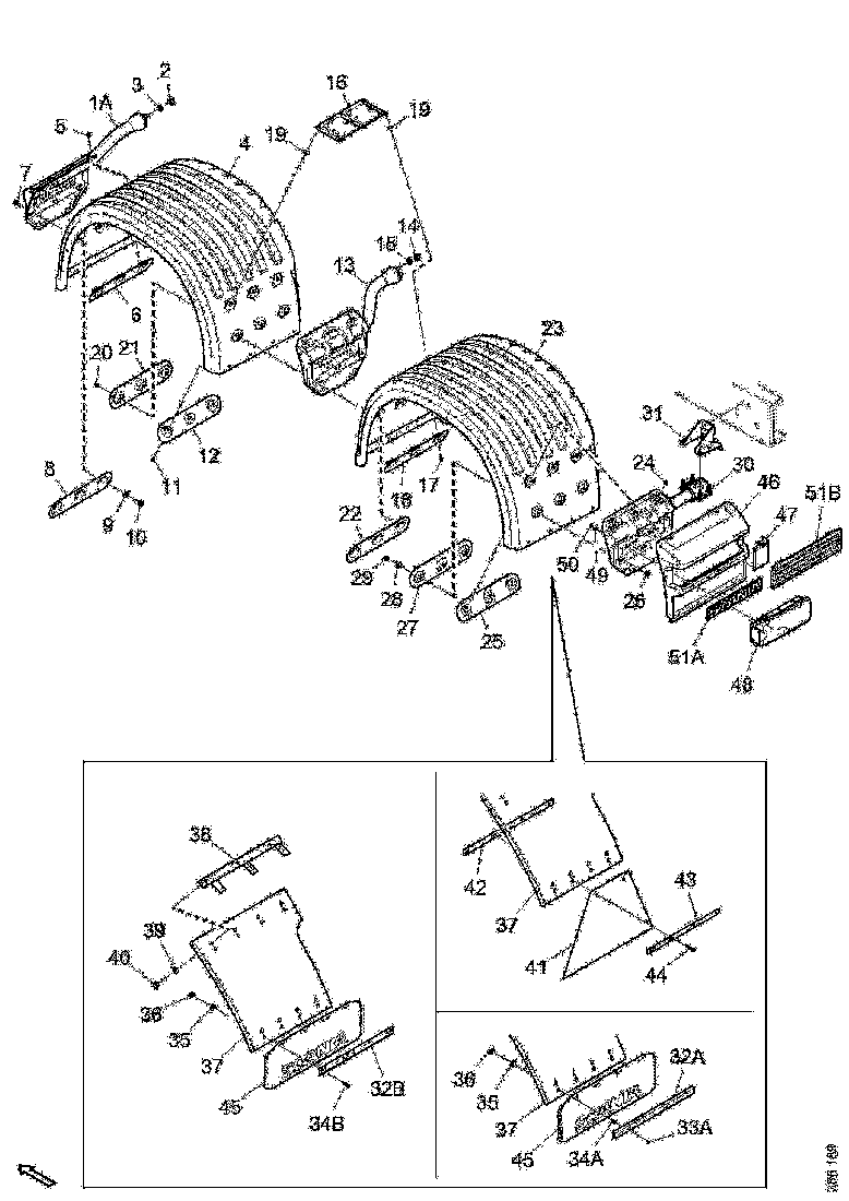 Buy 2057120 MUDGUARD BRACKET SCANIA