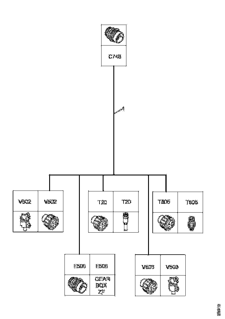 Buy 2057281 CABLE HARNESS SCANIA