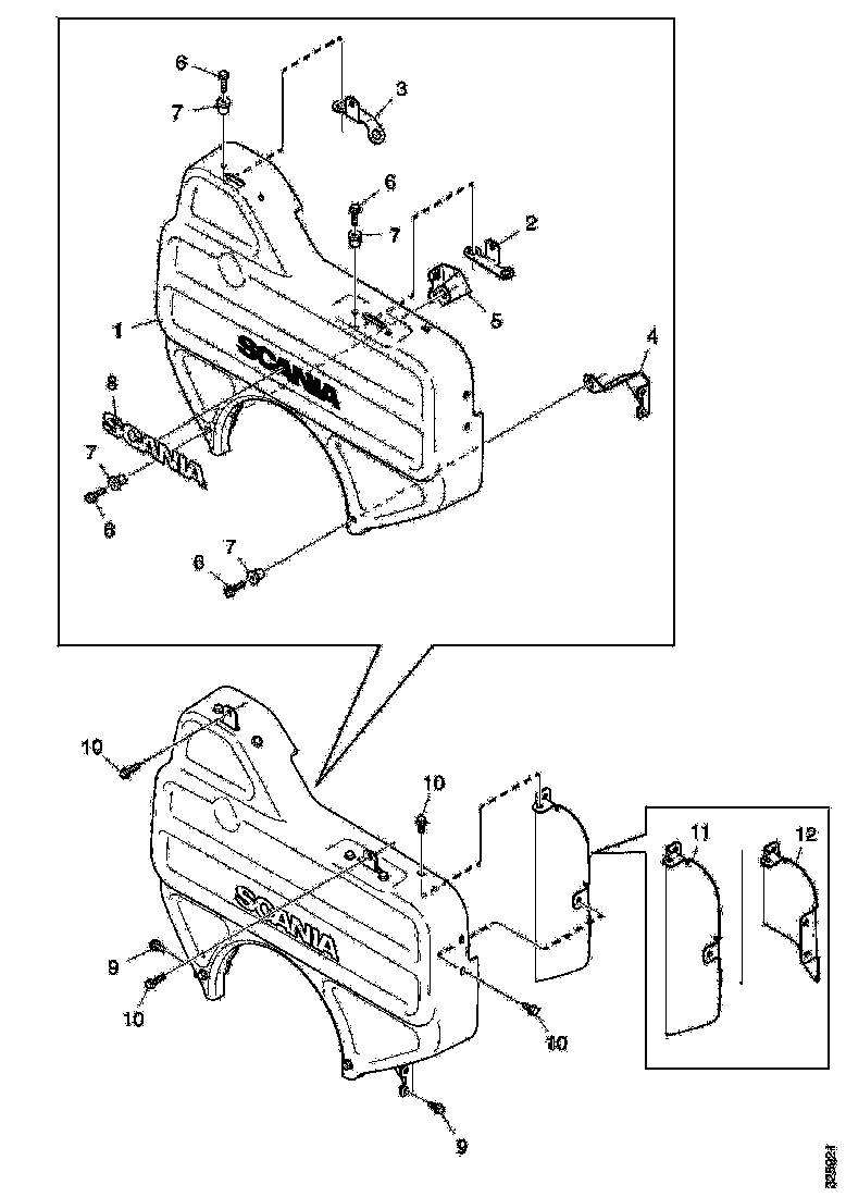 Buy 2057901 COVER SCANIA