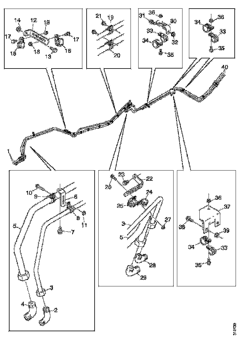 Buy 2058144 HYDRAULIC PIPE SCANIA
