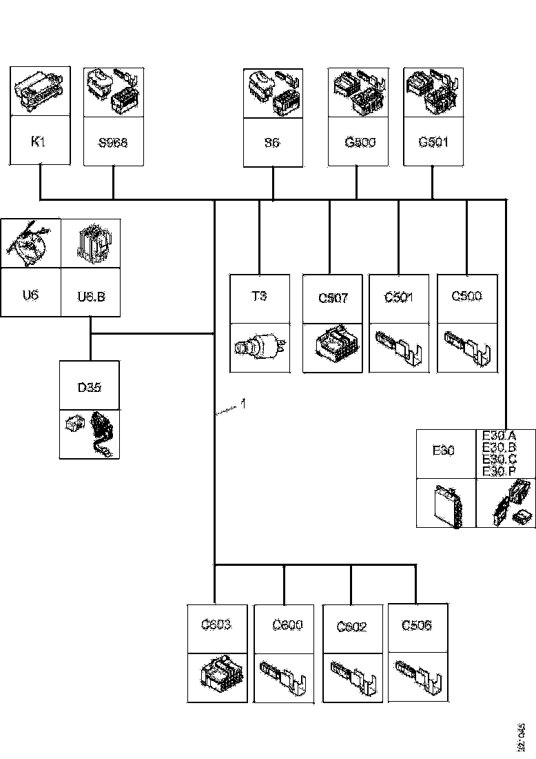 Buy 2058228 CABLE HARNESS SCANIA