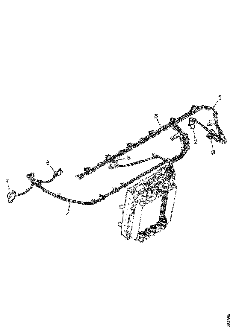 Buy 2058744 CABLE HARNESS SCANIA
