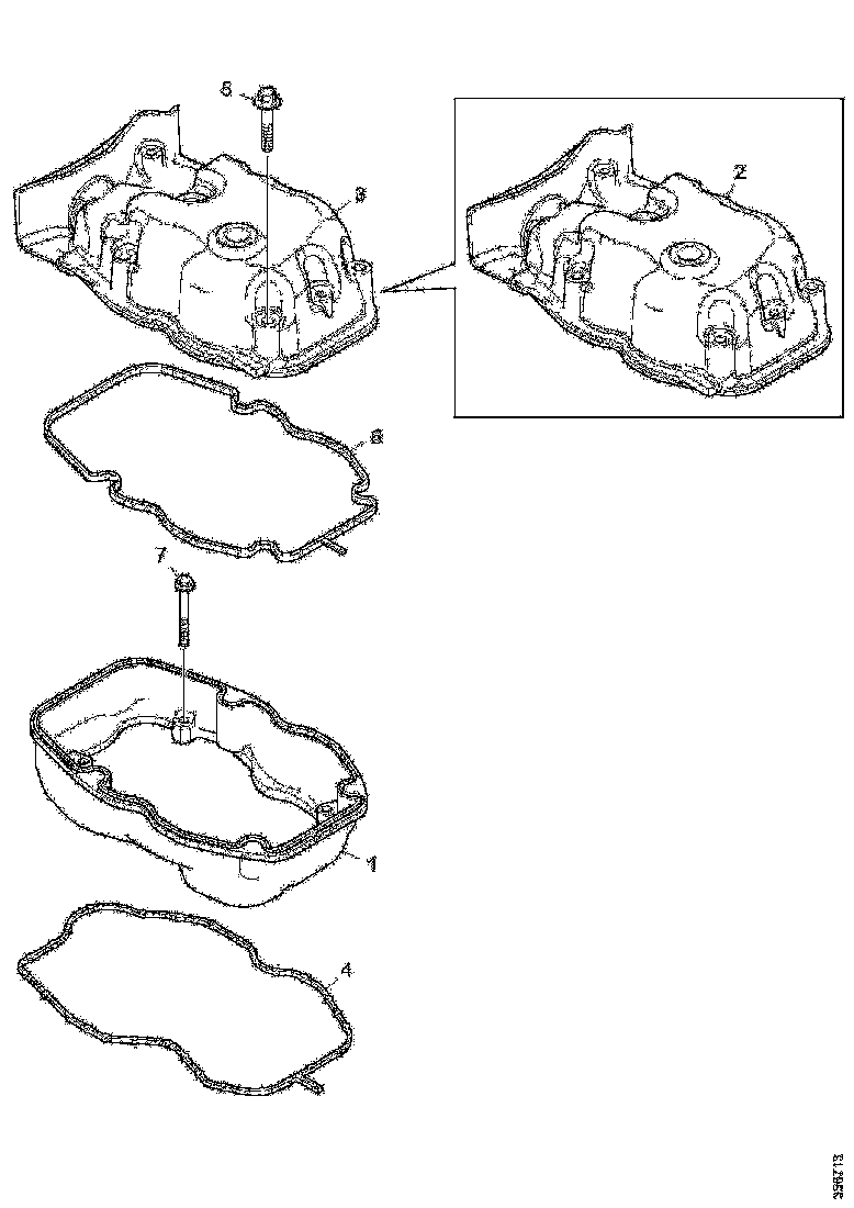 Buy 2060468 ROCKER COV SCANIA