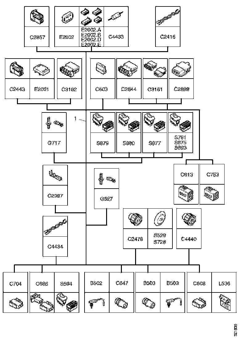 Buy 2061651 CABLE HARNESS SCANIA