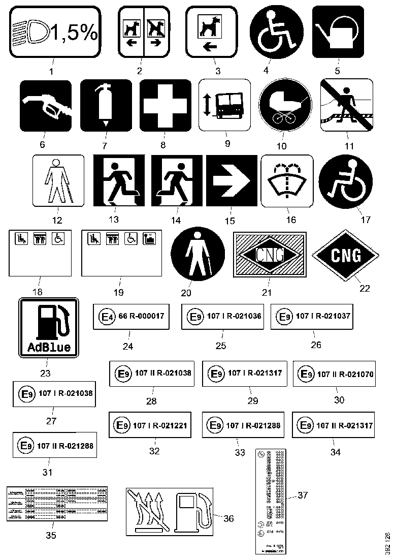 Buy 2062472 STICKER SCANIA
